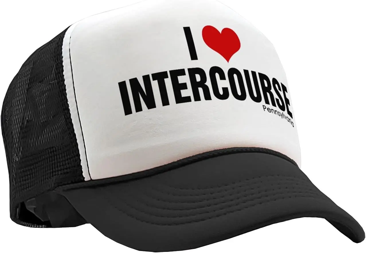 

I Heart Intercourse прикол Пенсильвания pa-Винтажный стиль ретро