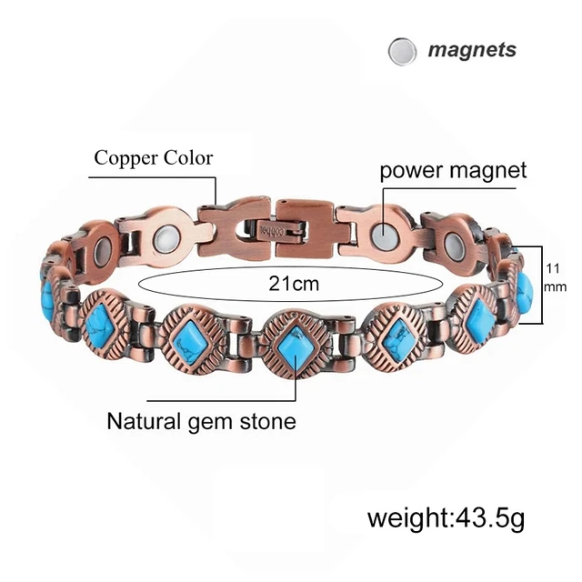 Bracelet tension artérielle Femme/Homme en pierres naturelles