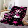 3D Monster High Anime Cartoon Blanket,Soft Throw Blanket for Home Bedroom Bed Sofa Picnic Travel Office Rest Cover Blanket Kids 5