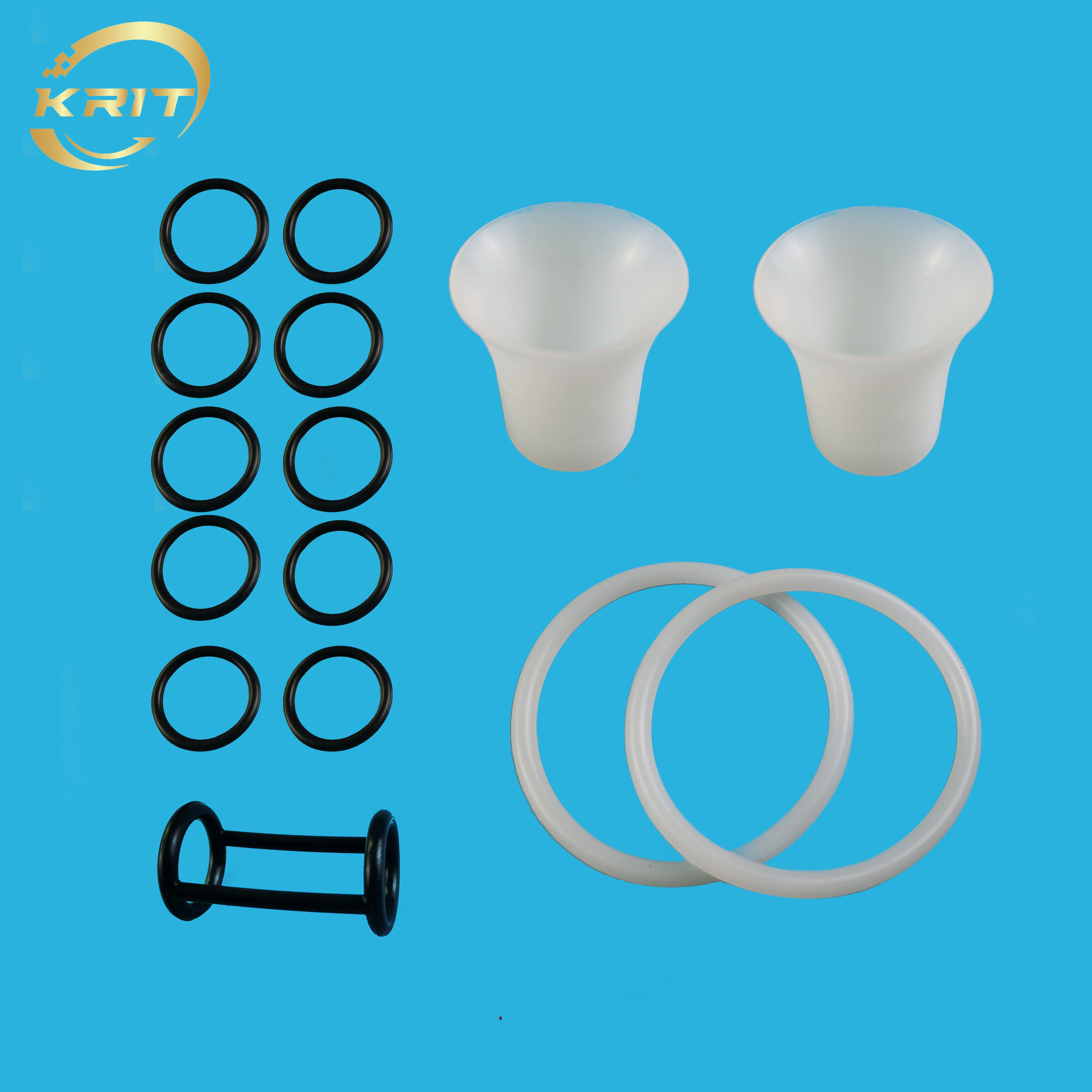 FUNOMOCYA 2pcs Ice Cream Machine Sealing Gaskets