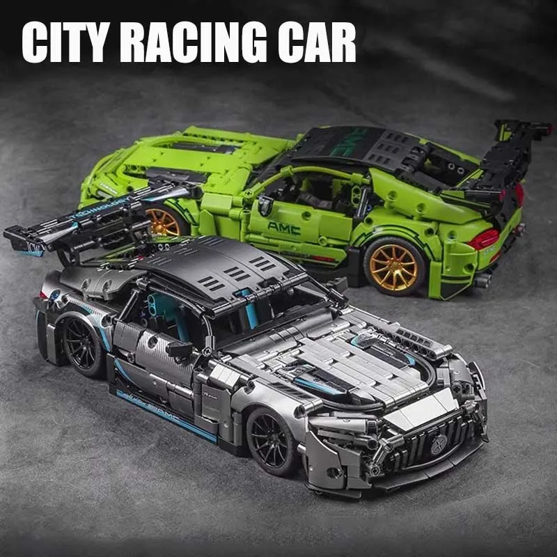

Technical Expert City 1466pcs Supercar Bricks Model Building Blocks MOC Assembly Racing Car Kit Toys For Children Boy Gifts
