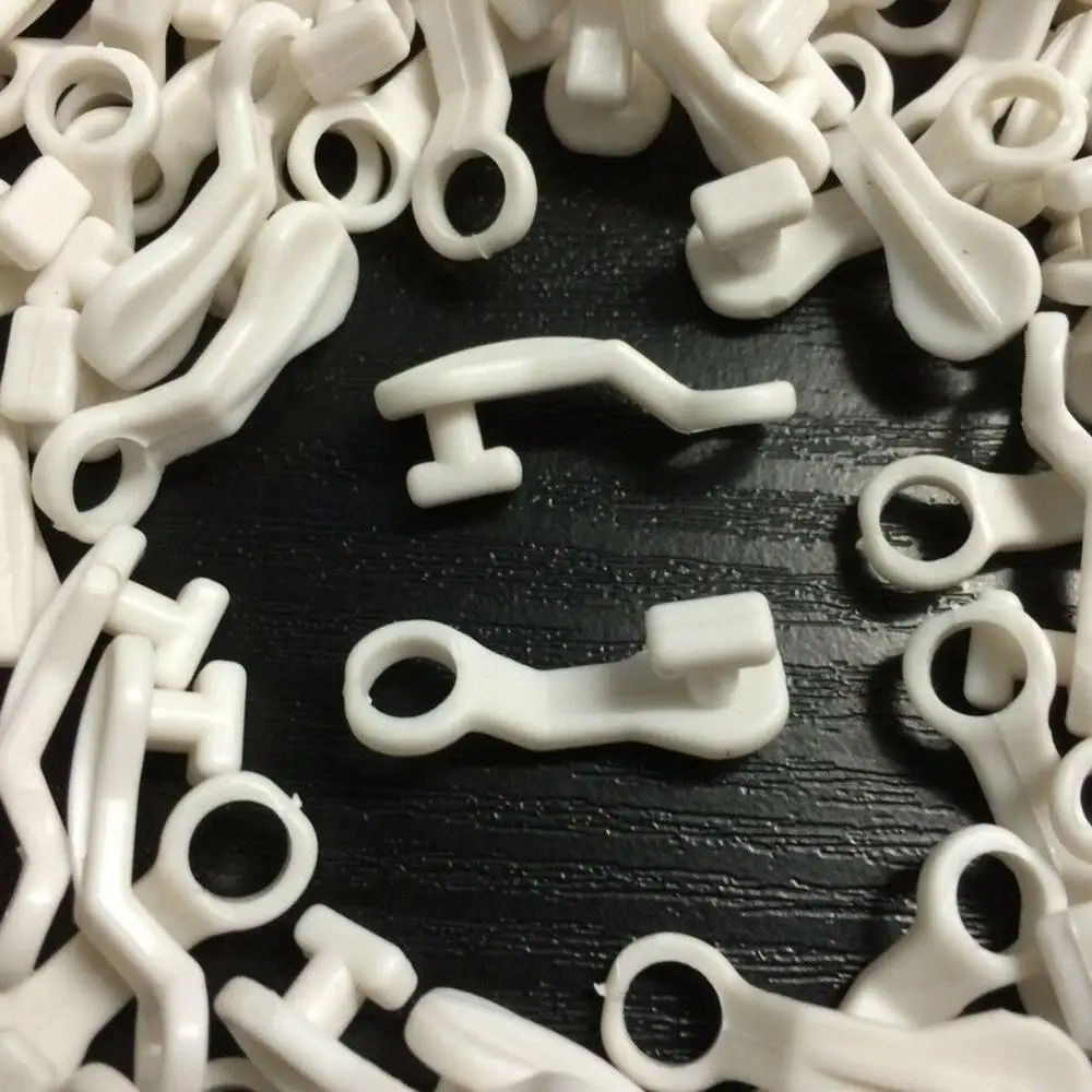 Home 50/100/150PCS For SWISH Clip On Replacement NOVA DELUXE Hanging Curtain Glider Hook Track Rail Runner Curtain Rings