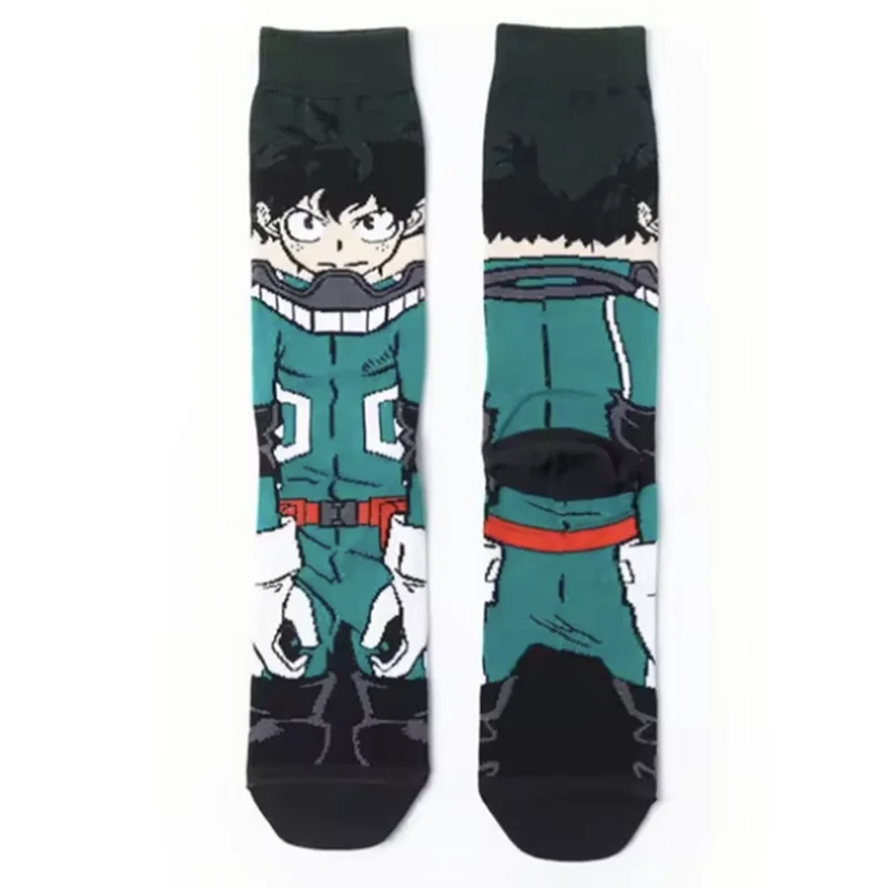 Anime Socks Stockings My Hero Academia Boku no Midoriya Izuku Bakugou Katsuki Todoroki Shoto Cosplay Accessories Prop