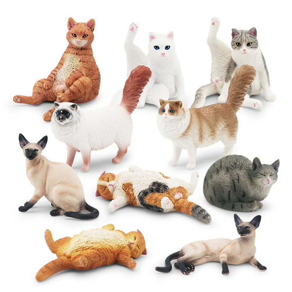 Cute Simulation Animal Statue - Craft Collection Desk Ornament and Early Education Gift