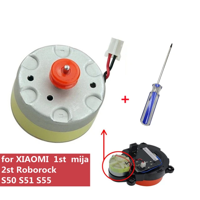 Gear Transmission Motor for XIAOMI mija Roborock S50 S51 S55 Robot Vacuum  cleaner Spare Parts Laser