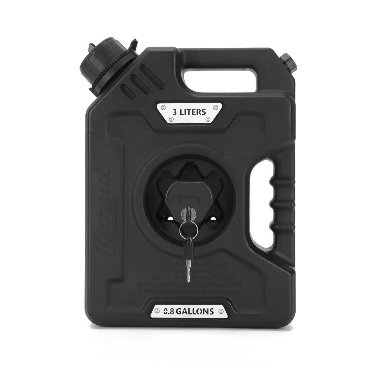 Tucool Racing 0.8 Gallon 3L Gas Tank Fits Most Cars SUVs and Motorcycles Bracket Lock