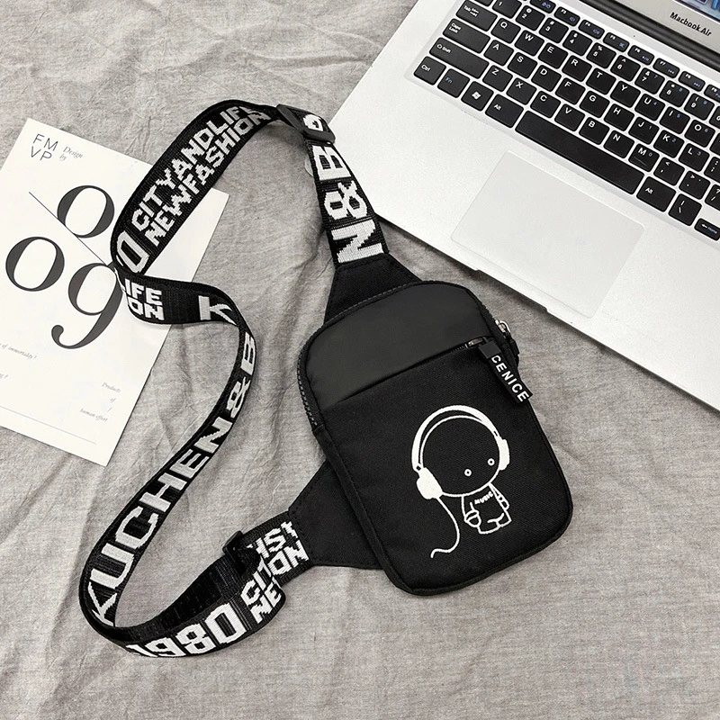 Erkek omuzdan askili çanta Trend Su Geçirmez Küçük askılı çanta Kare Crossbody Çanta Çanta Erkekler Için Sacoche Homme