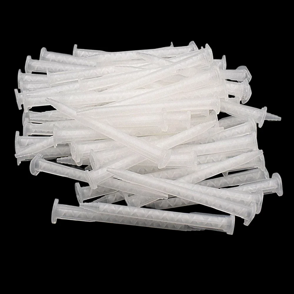 30pcs Epoxies Static Mixer Adhesives Dispensing Mixing Nozzle Resin AB