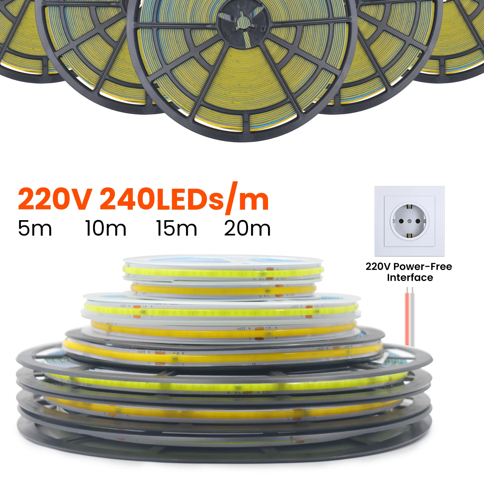 Vibrant Flexible LED Ribbon Light - Multi-Color Options