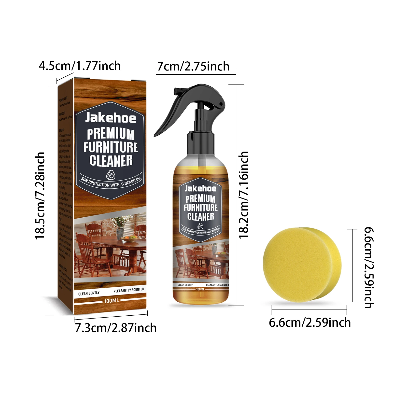 Natural Beeswax Spray Beeswax Furniture Polish Wood Seasoning Beewax for Furniture Floor Tables Cabinets