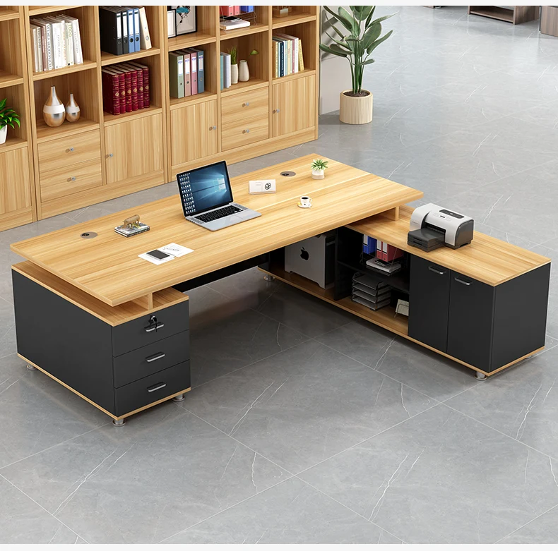 Home Room Office Desk Study Workshop Table Executive Workstation Table Supplies Desks Accessories Writing Corner Mesas Furniture