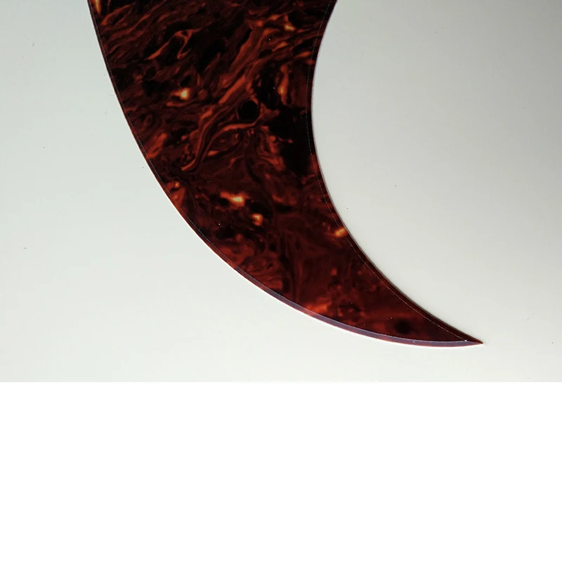 Pleroo Guitar Pickgaurd-Great For J45 Acoustic Guitar Pickguard Teardrop Shape Brown Tortoise guitar pickguard