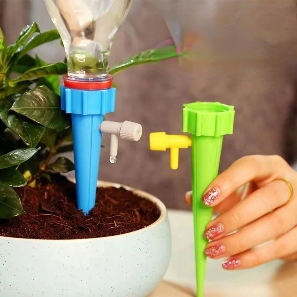 

Automatic Drip Irrigation System Self Watering Spike for Flower Plants Greenhouse Garden Adjustable Auto Water Dripper Device