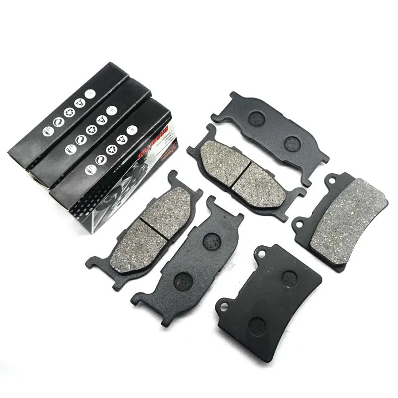 Per Yamaha Xv1600As 2001 2002 2003 Xv1600At Road Star Silver Rado 1999-2003 Xv1600Atle Kit Pastiglie Freno Anteriori Posteriori Moto
