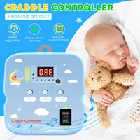 Contrôleur électrique de berceau de balançoire pour bébé, pilote à bascule, berceau à ressort pour bébé RC, moteur de hamac pour bébé, 9 niveaux de synchronisation de vitesse réglable 2