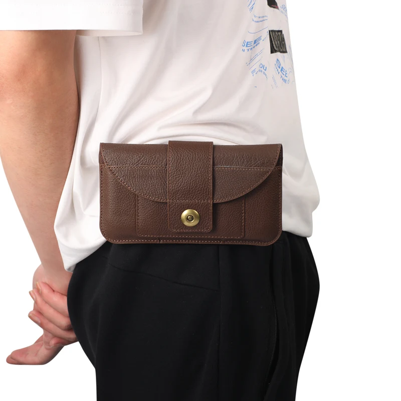 

Роскошный чехол из натуральной кожи для OPPO Reno7 Pro Reno6 A96 A74 find x3 pro, Ультратонкий Мягкий чехол для телефона с зажимом для поясного ремня, Мужская вертикальная сумка