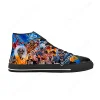 Maidens Heavy Metal Rock Band Singer Music Iron Casual Cloth Shoes High Top Comfortable Breathable Custom Men Women Sneakers 1