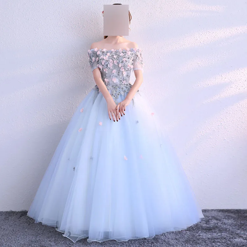 

Женское бальное платье с цветочным принтом, элегантное бальное платье для выпускного вечера и дня рождения