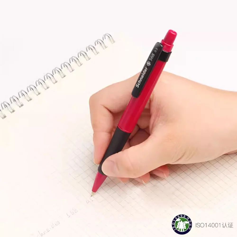 독일 슈나이더 드로잉 기계식 연필 568, 피로 방지 디자인, 전문 활동 연필, 0.5mm 미술 용품 문구