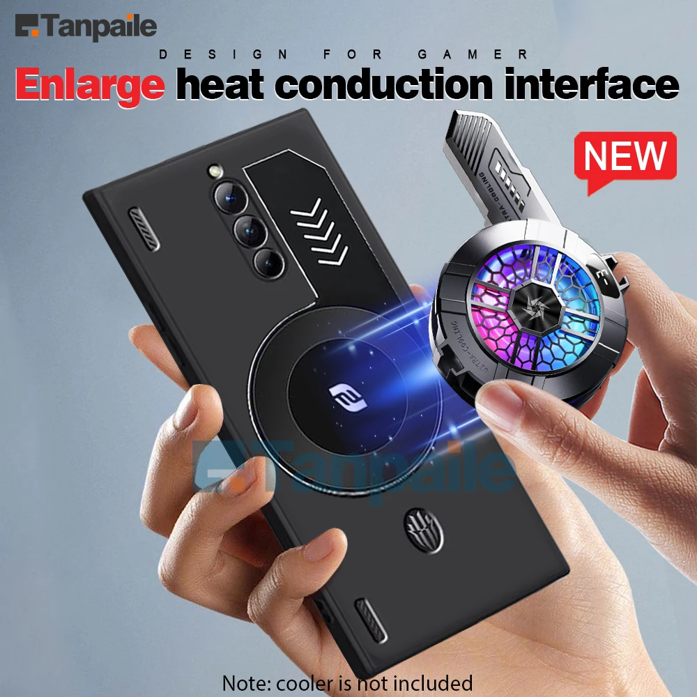 Enhanced Cooling Shockproof Silicone Case with Heat Dissipation