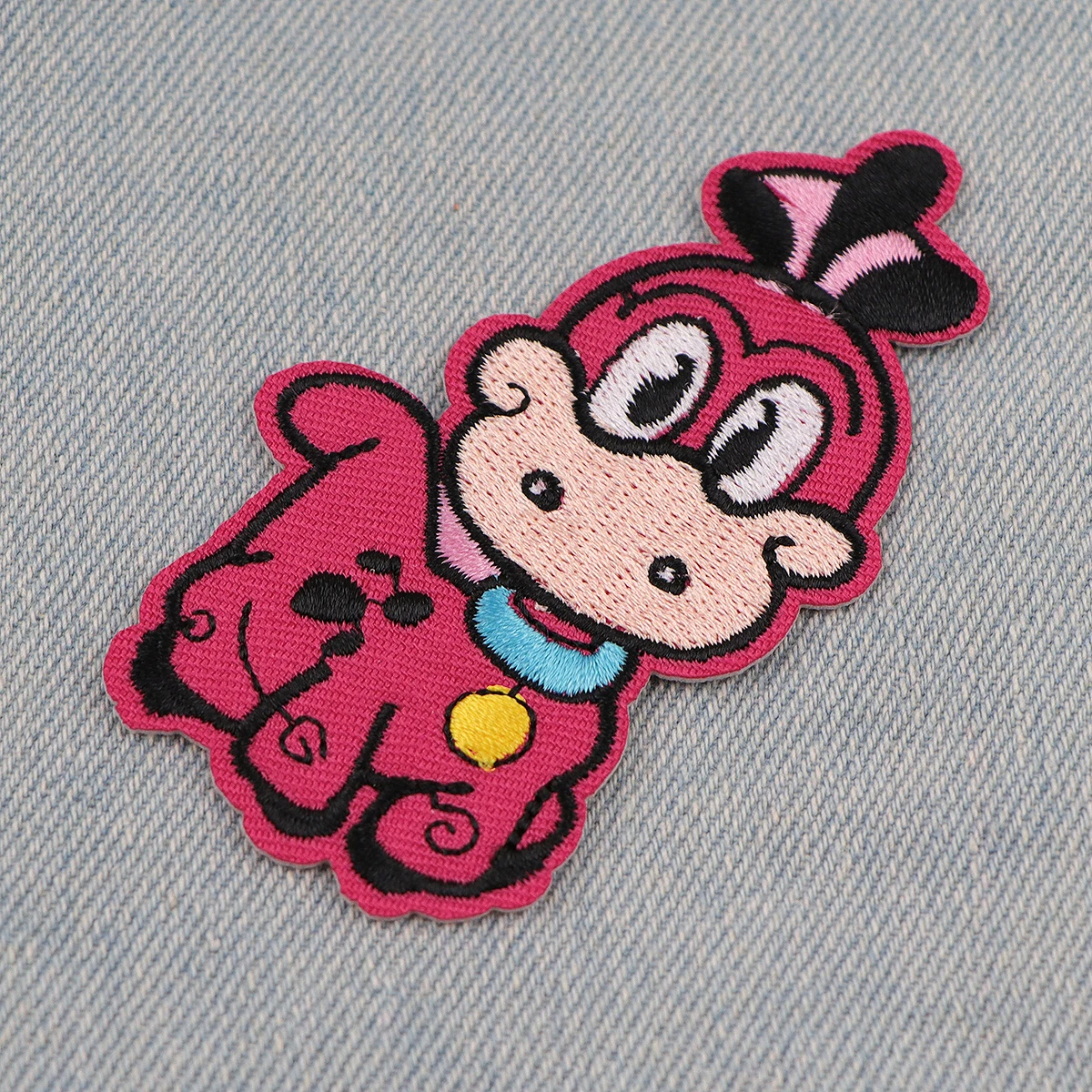 Cartoon Dinosaur Patches On Clothes Cute Embroidered Patches Creative Animal Badges Iron On Patch DIY Clothing Accessories