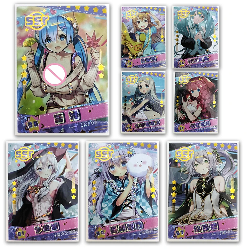 

Goddess Story Carolo Wife Card Izumi Sagiri Kafuu Chino Hatsune Miku Ssr Card Anime Characters Game Collection Birthday Gifts