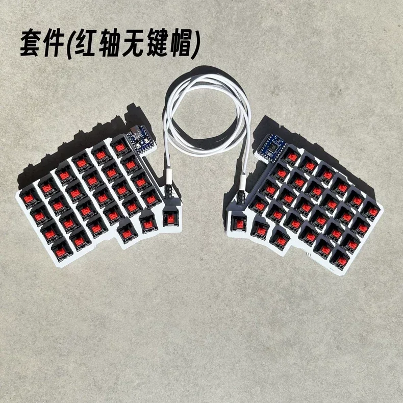 Silakka54 分割キーボード有線ホットスワップサポート QMK/VIAL