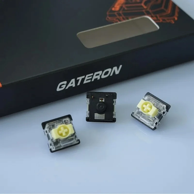 Gateron-rgb Teclado Mecânico Rgb Personalizado Low Profile 2.0 Banana Switch Pin Hot Swap Gaming Keyboard Faça Você Mesmo Pin - Imagem 5