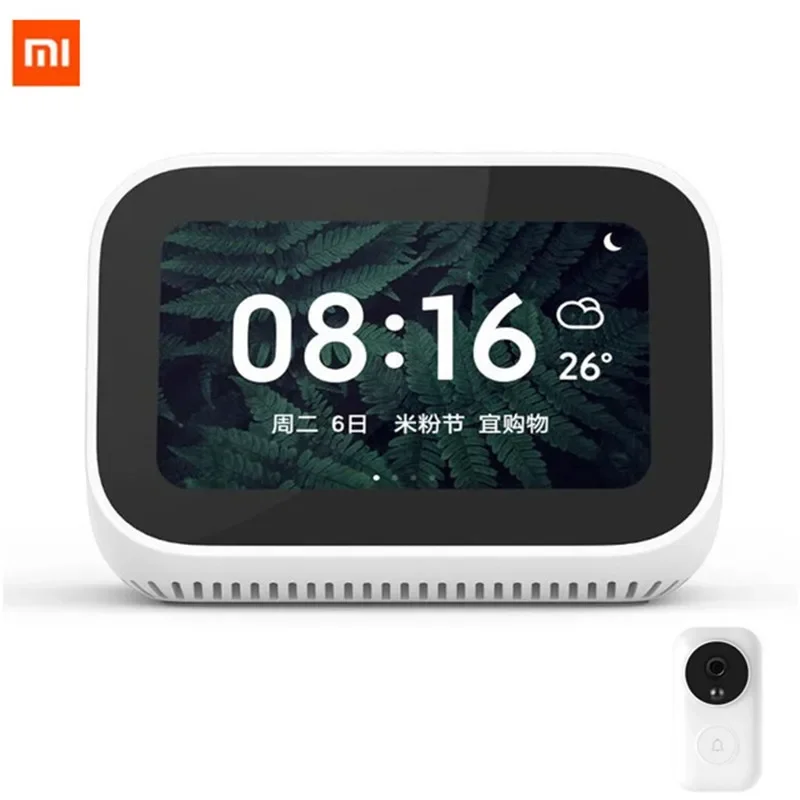 Xiaomi Ai Touch Screen Bluetooth 5.0 Altoparlante Display Digitale Sveglia Wifi Smart Connection Speaker Mi Speaker