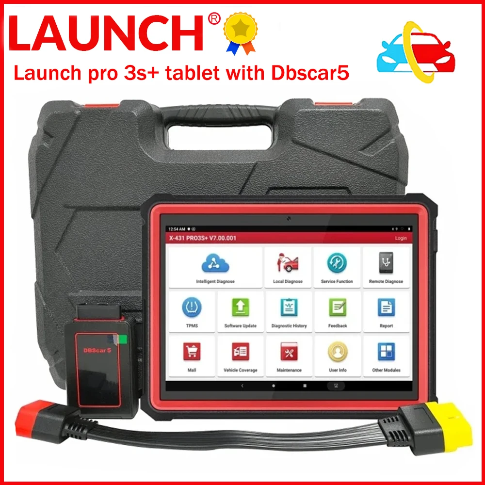 

Newest Launch DBSAR5 X431 Pro3S+ Tablet OBD2 Scanner 3GB RAM+64GB Auto Diagnostics Tool Works With Diag-zone X-diag