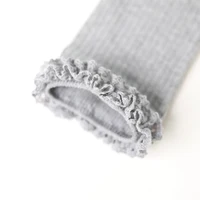 Kids Lace Pants Spring Fall Cotton Ribbed Girls Pants for Children Lace Legging Baby Trousers Soft Breathable Children Outfits 6