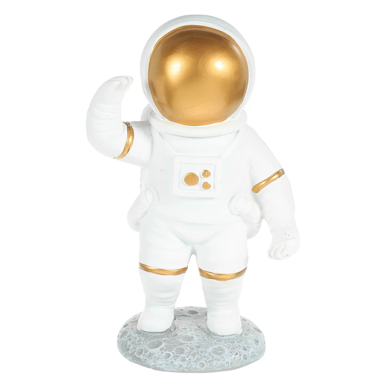 

Hand Made Astronaut Ornaments Birthday Decoration for Girl Spaceman Figurine Resin