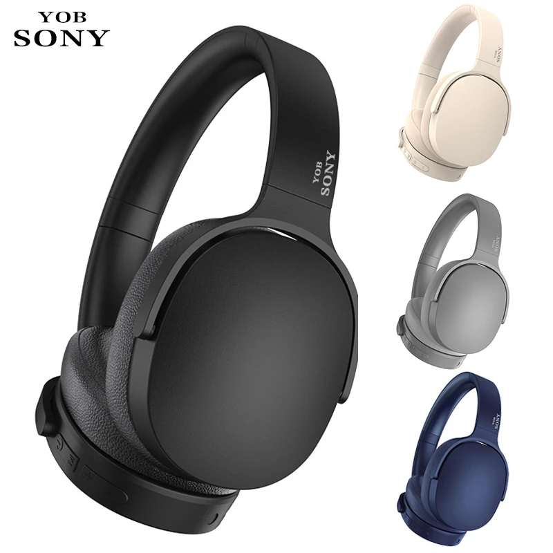 

Original YOBSONY Foldable Wireless Bluetooth Headphones Noise-Cancellation HiFI Stereo Game Headset Built-in Mic Music Headset