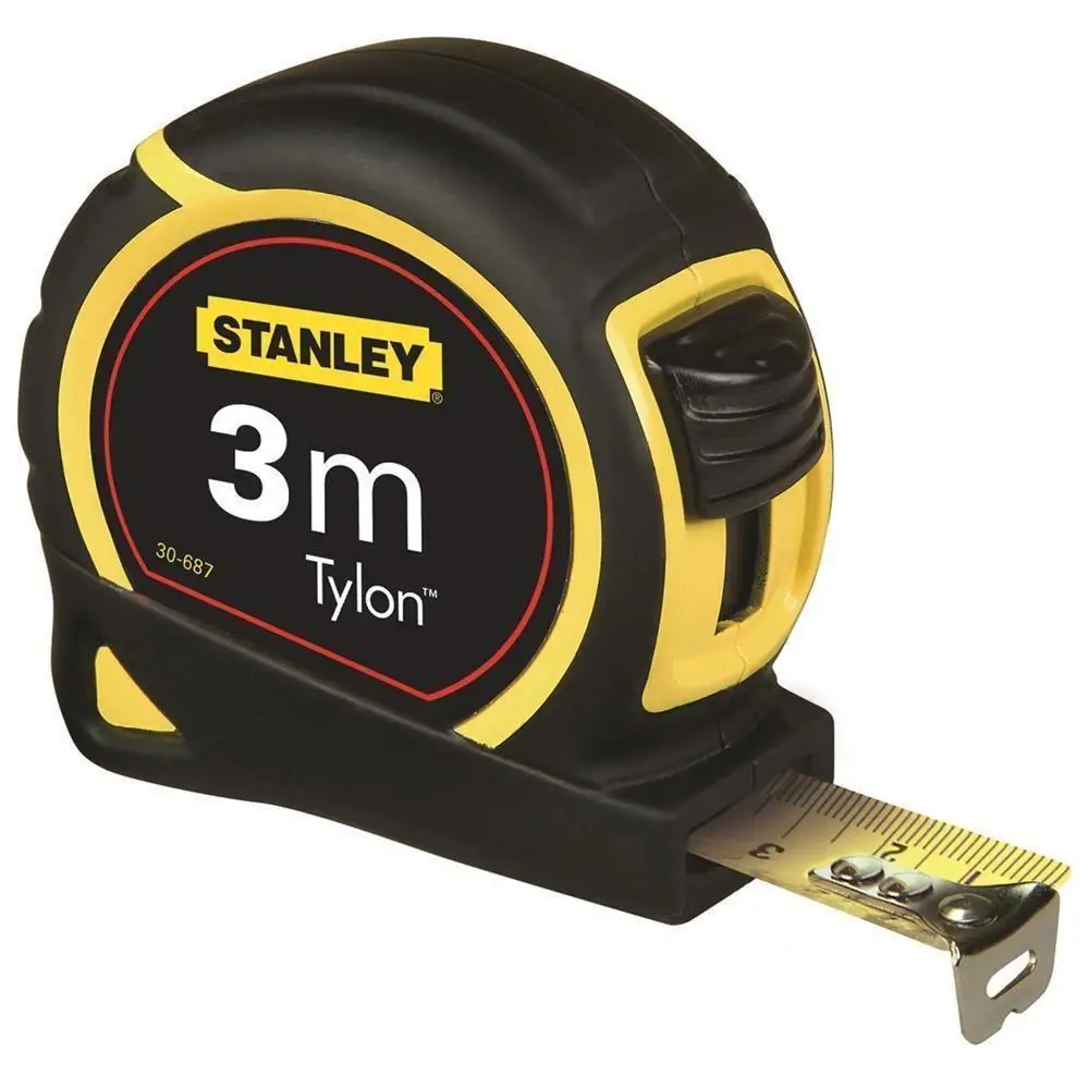 

STANLEY St 130687 Meters Tylon, 3 M x 13 mm Steel Tape Measure Inner And Outer Measurements Precise Measurement