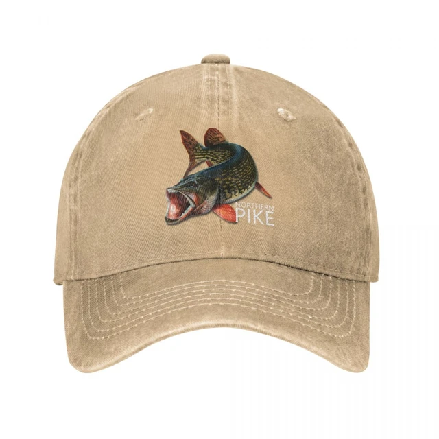 Northern Pike Fish Cowboy Hat Luxury Man Hat Military Tactical