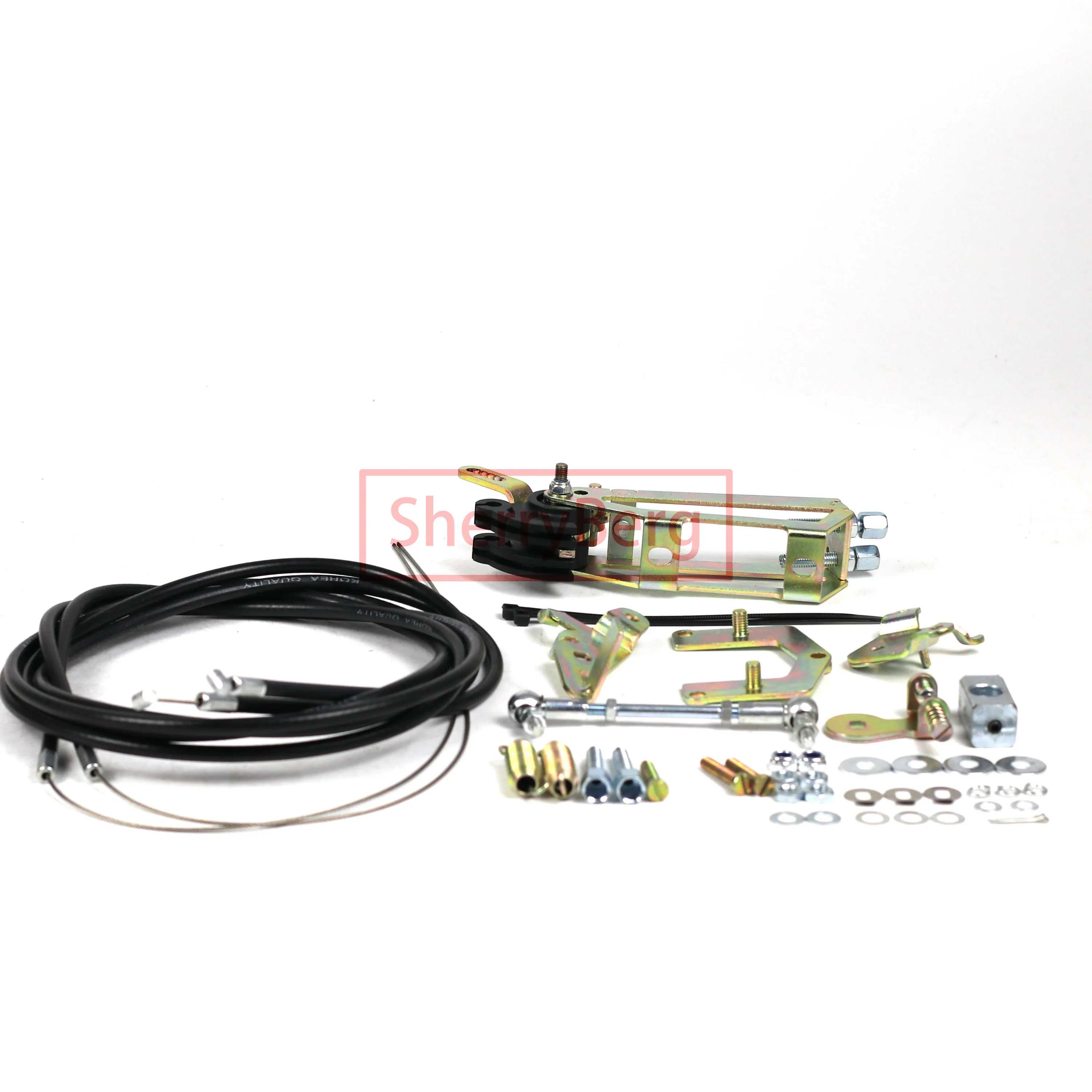 Twin Cable Top Mounted Throttle Linkage Kit fit WEBER DCOE dellorto Carb 38s 40/45/48/55s carburettor