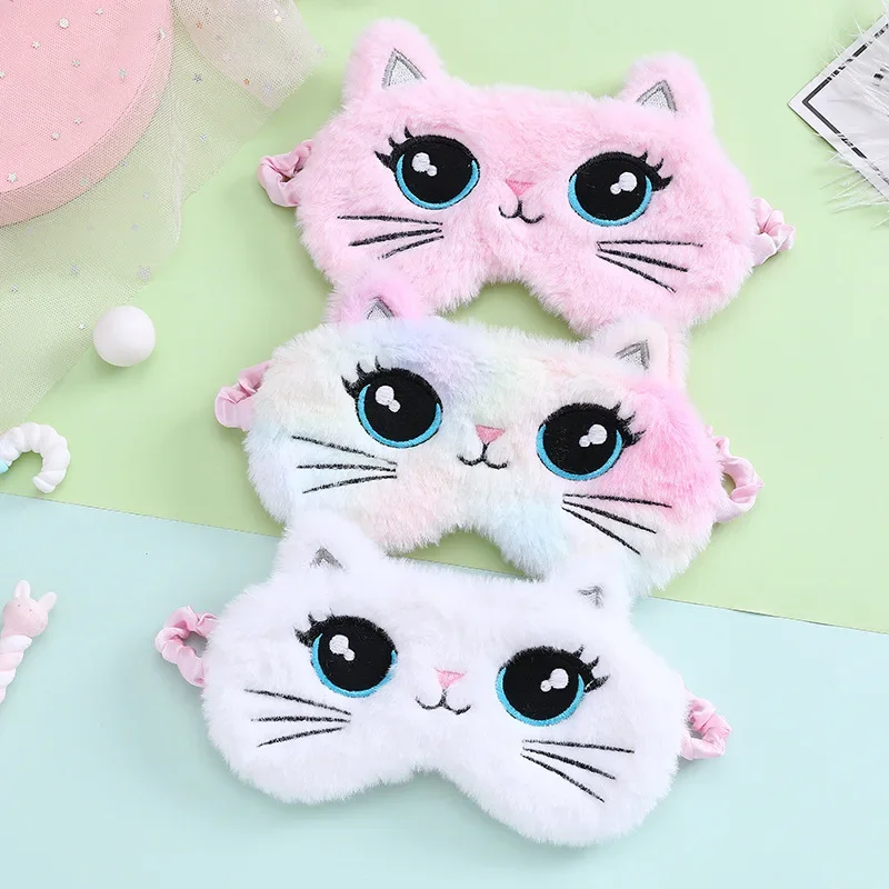 Cute Baby Cat and Dog Sleep Face Mask & Neck Gaiter