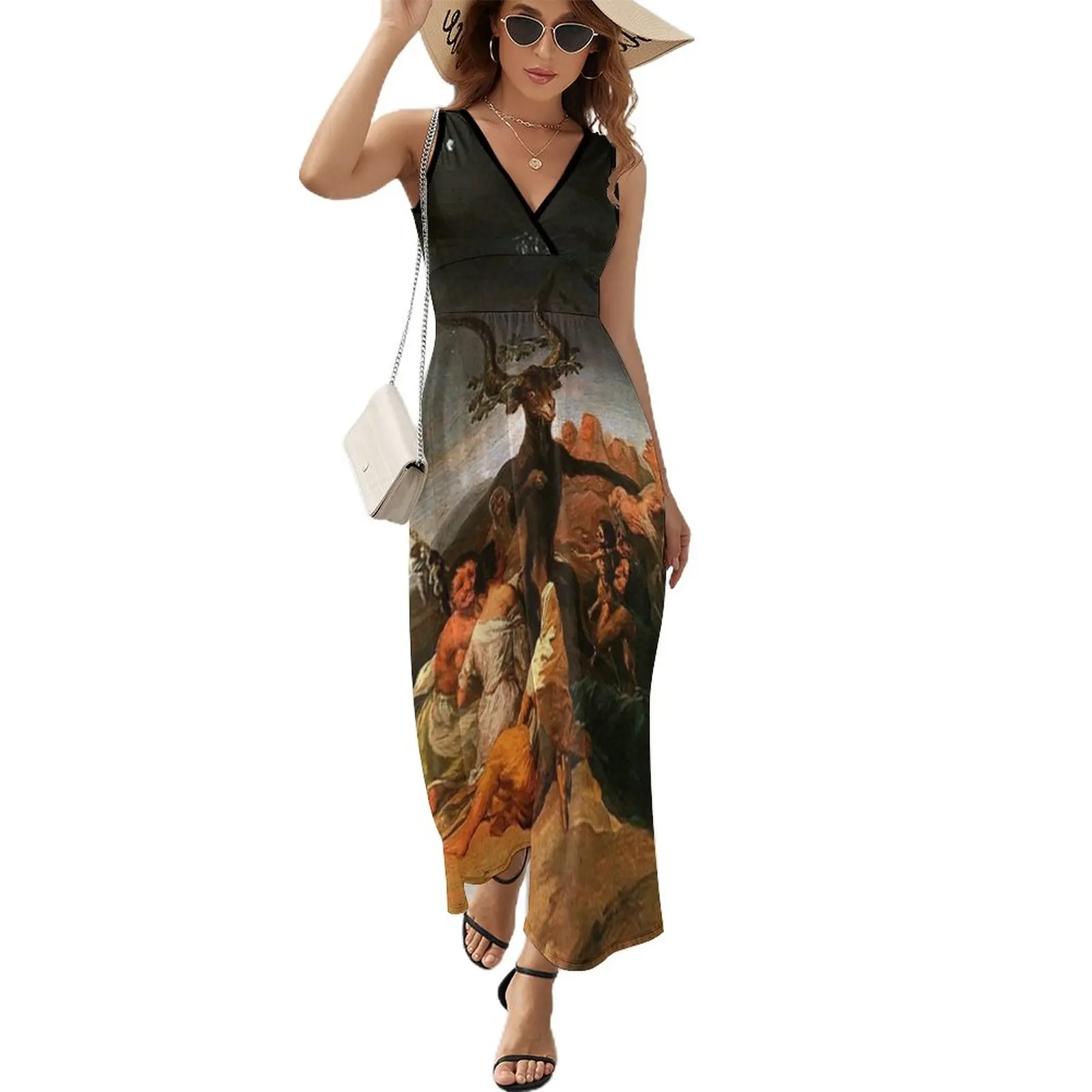 

The Sabbath of witches -Goya Sleeveless Dress summer dress korean women women clothes ladies dresses for special occasion