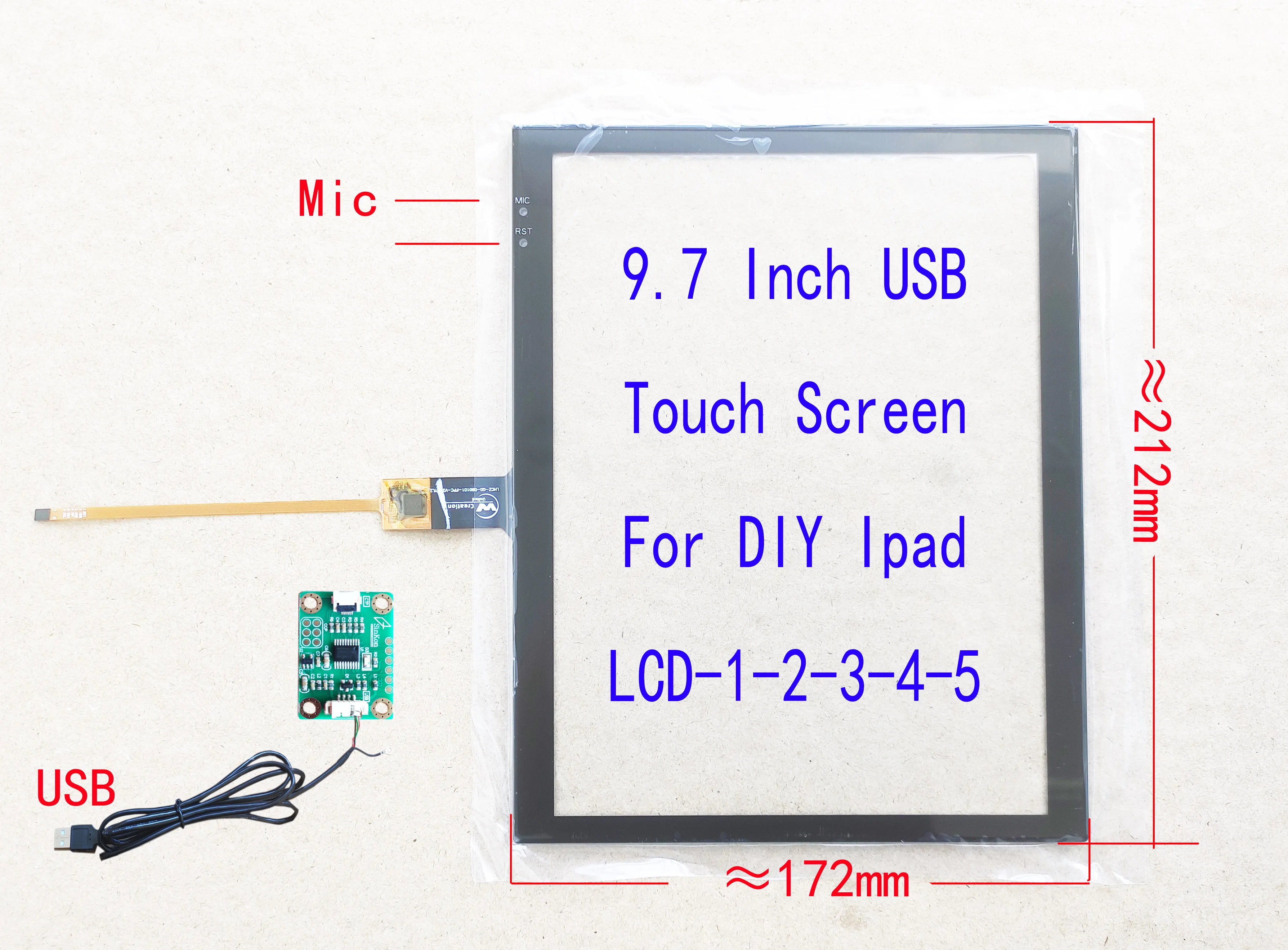 Placa de Driver Hdmi Dedicada 9.7 Polegadas Lcd 2k 2048x1536 Estilo Ultra-fino Lp097qx1 Ltl097ql01 Ltn097ql01 Hq097qx1 Lq097l1jy0 - Imagem 6