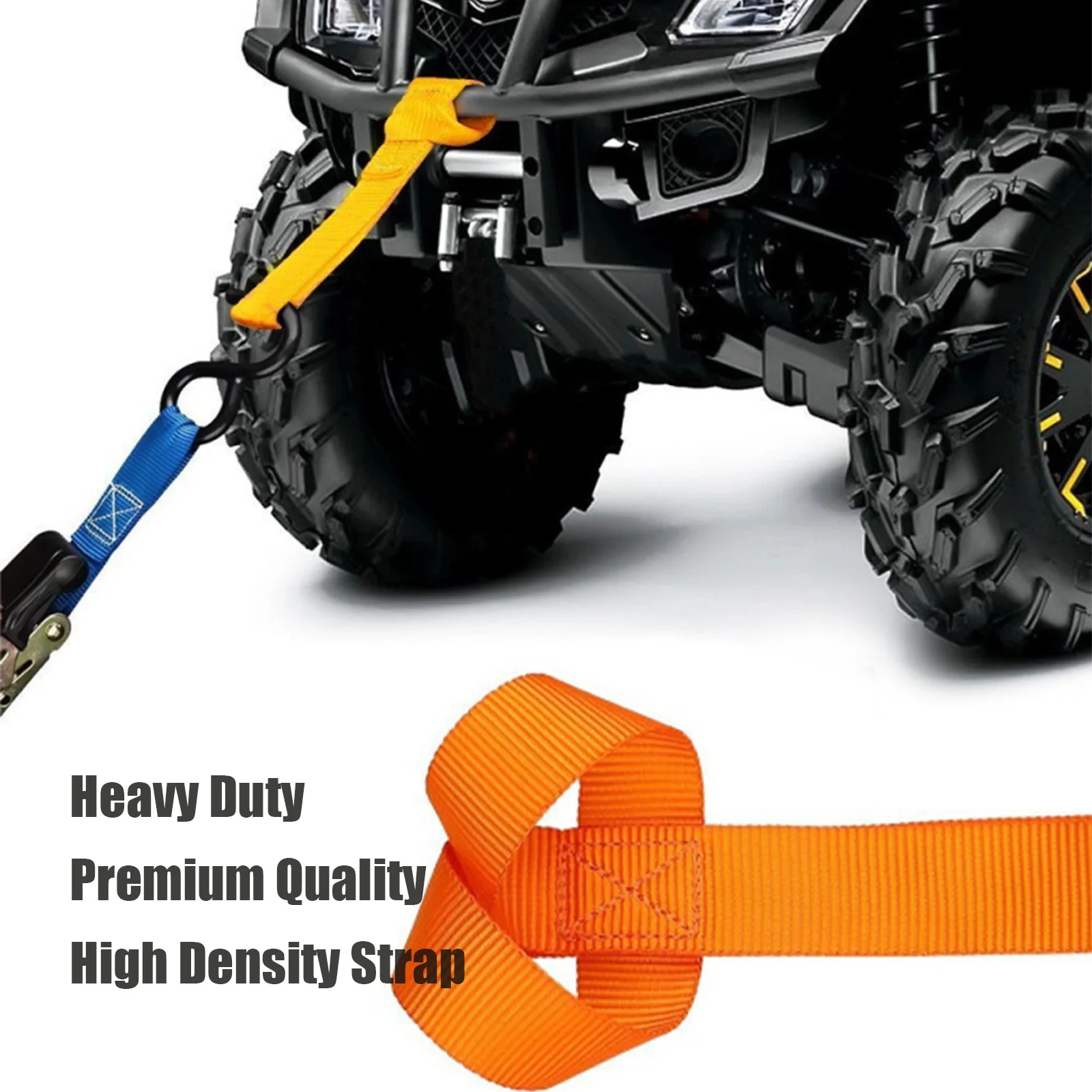 Car Motorcycle Packing Tie Downs Loop Strap Trunk Cargo Luggage Fixed Nylon Soft Straps cargo straps luggage strap cargo tie down strap tie down straps lashing strap