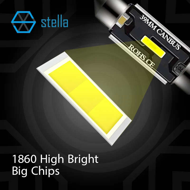 ڶ LED 佺 ׸ ȣ ,   , ֵ 1860 Ĩ ĵ C10W, 2x C5W, 31mm, 36mm, 39mm, 41mm