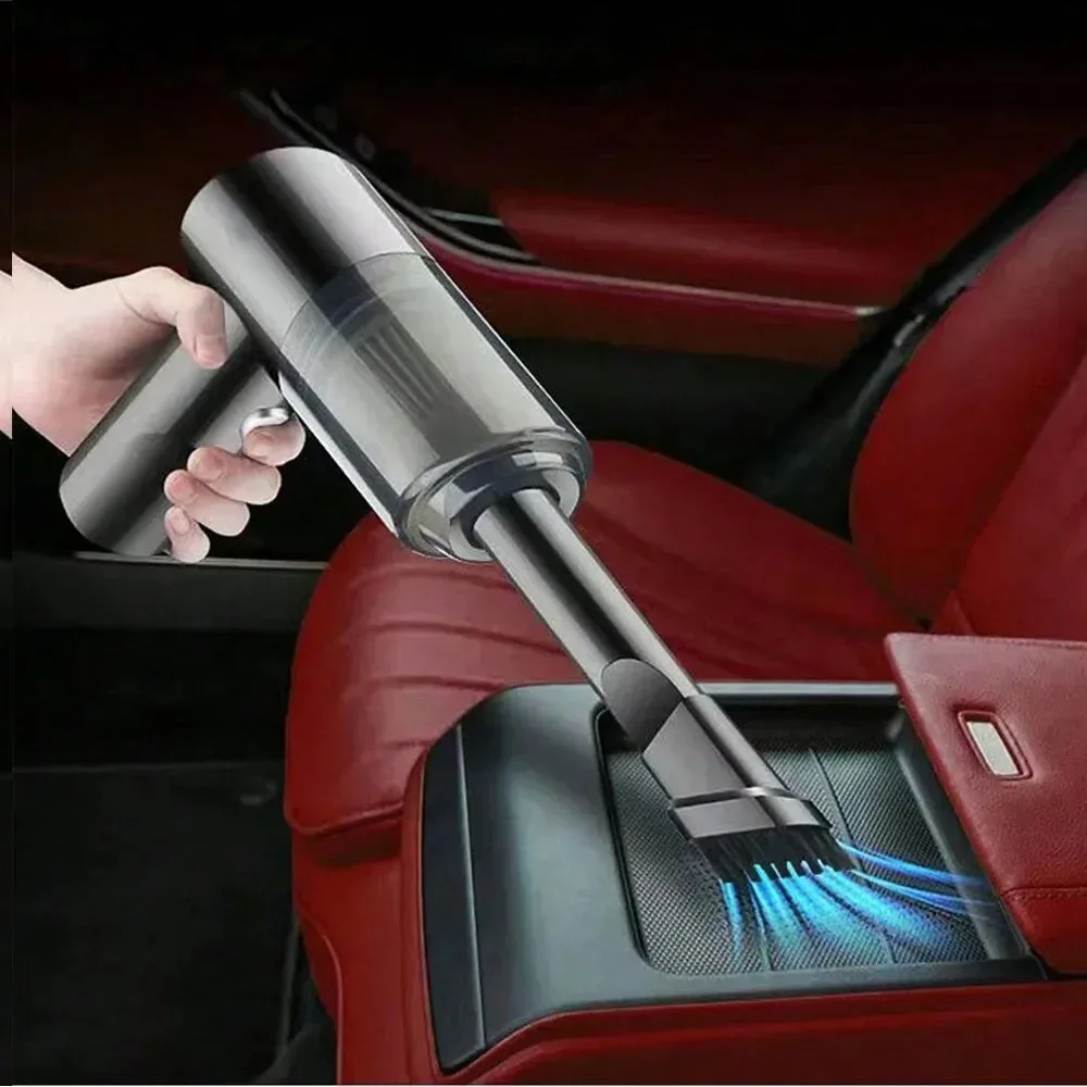 3 In 1 Integrated Suction And Blowing Vacuum Combination Vacuum Cleaner USB Charging Small Car Household Cleaner