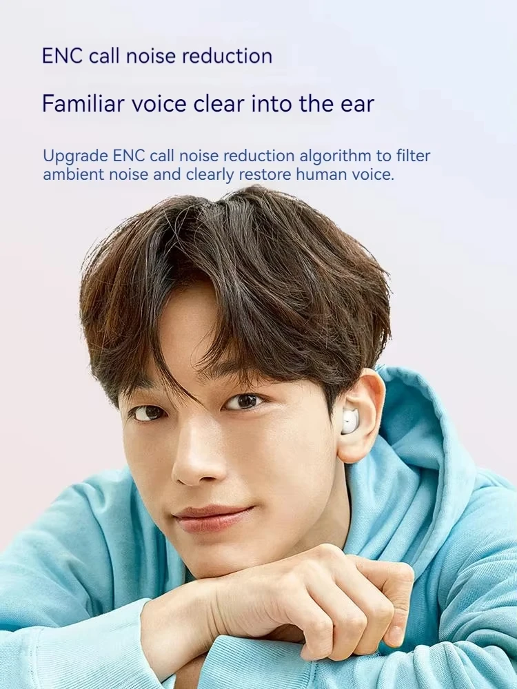 For XIAOMI TWS Wireless Earbuds Bluetooth Sleeping Headphone Mijia Invisible Mini Earphone Noise Cancelling Comfortable Headset 6