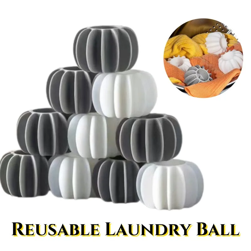 Reusable Laundry Ball Silicone Clothes Hair Cleaning Tools Pet Hair Remover Special Anti Knotting Tool For Washing Machines Ball