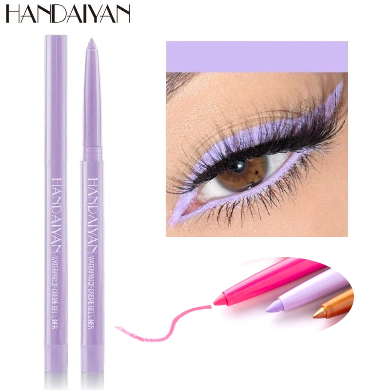 

20 Color Eyeliner Pen Long Lasting No Smudging Quick Drying Eye Liner Gel Pen No Blooming Eyeshadow Beauty Makeup Cosmetics Tool