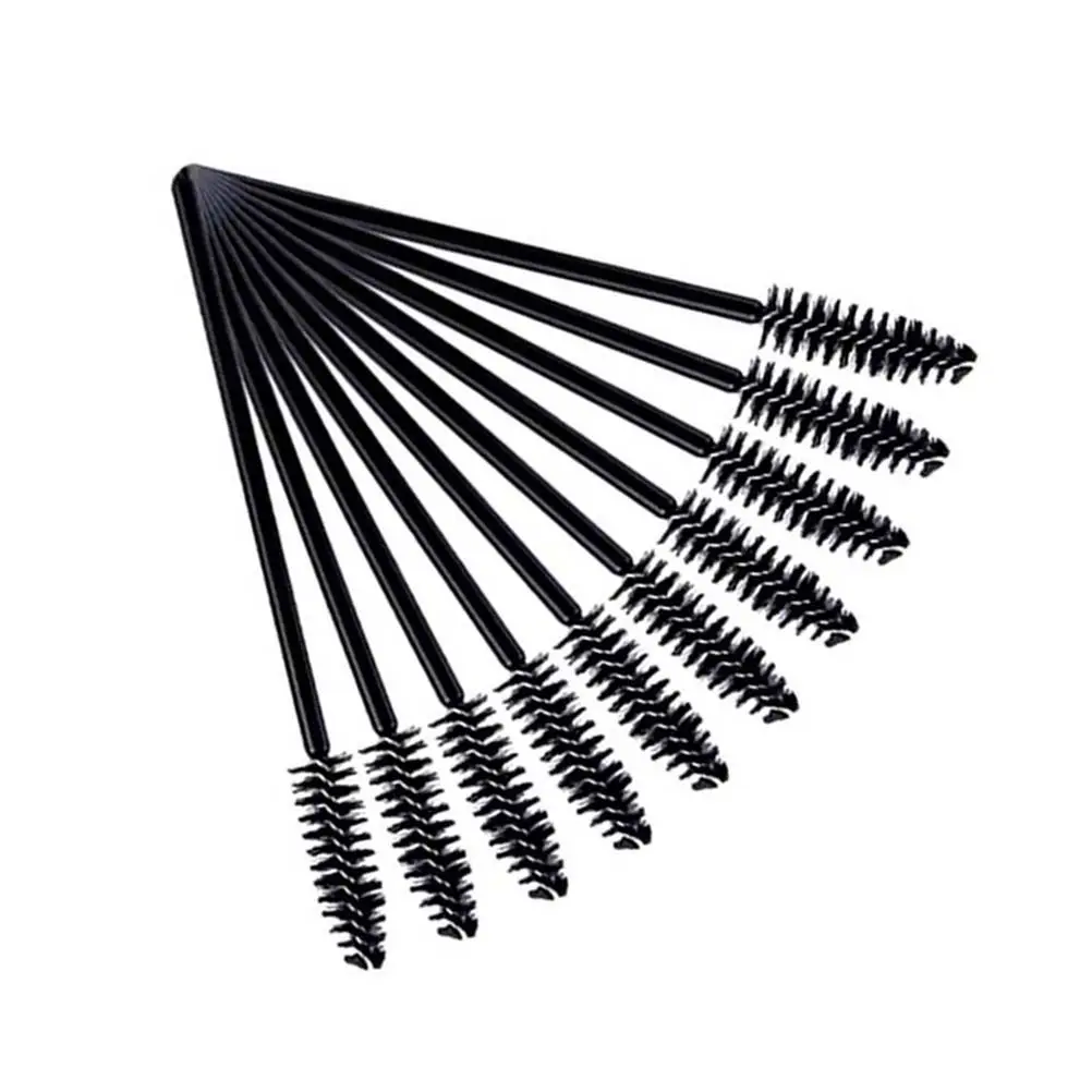 12Pcs 속눈썹 브러쉬 전문 마스카라 완드 컬링 및 빗질용 속눈썹 눈썹 나일론 메이크업 어플리케이터 도구 키트
