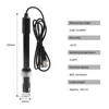 Yieryi Ph Replacement Probe Aquarium Hydroponic Laboratory Electrode Ph Meter Potential Test BNC Q9 Connector 1.2/3M Wire Probe 3