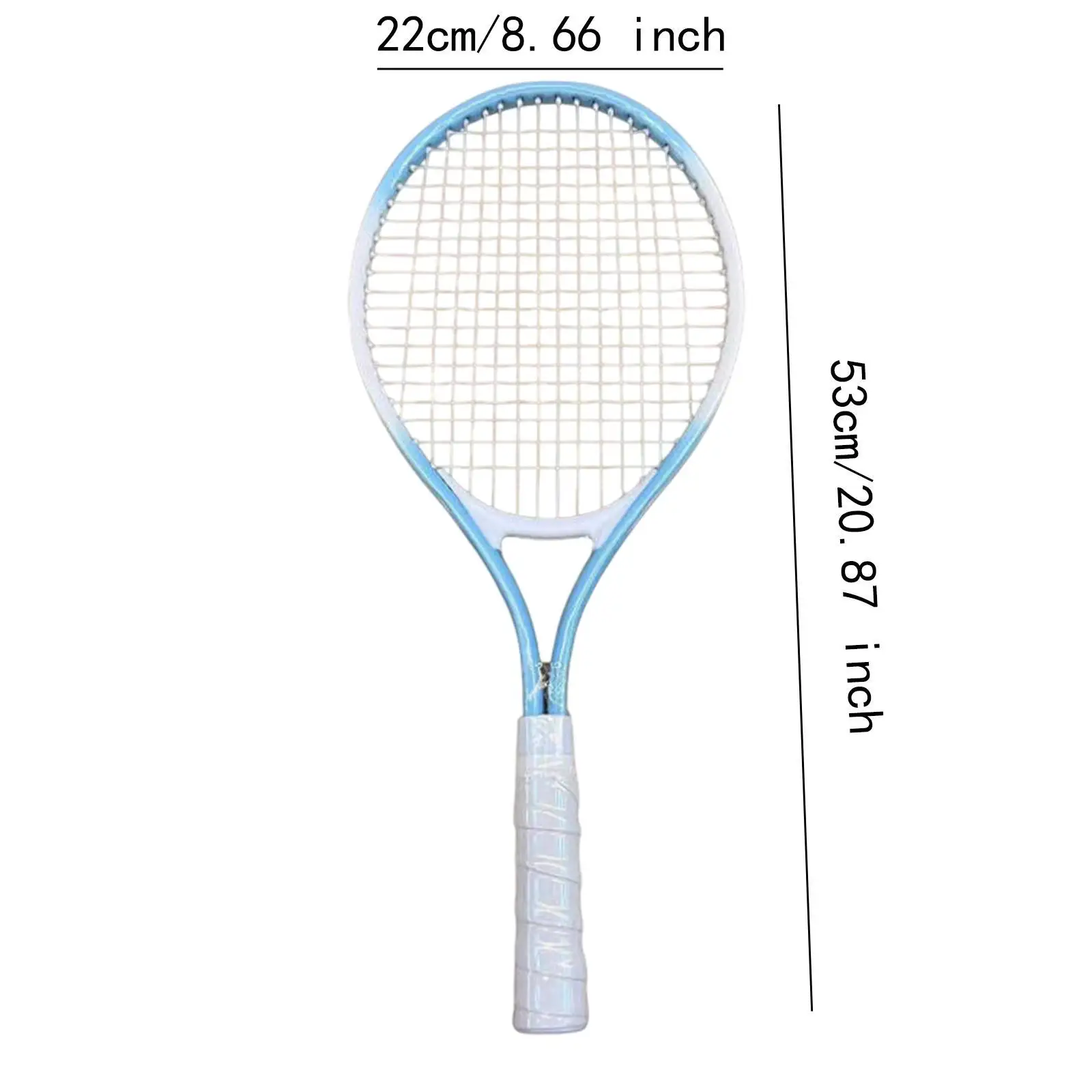 Tennis Racket Shock Resistant Nylon Strings for Garden Backyard Training