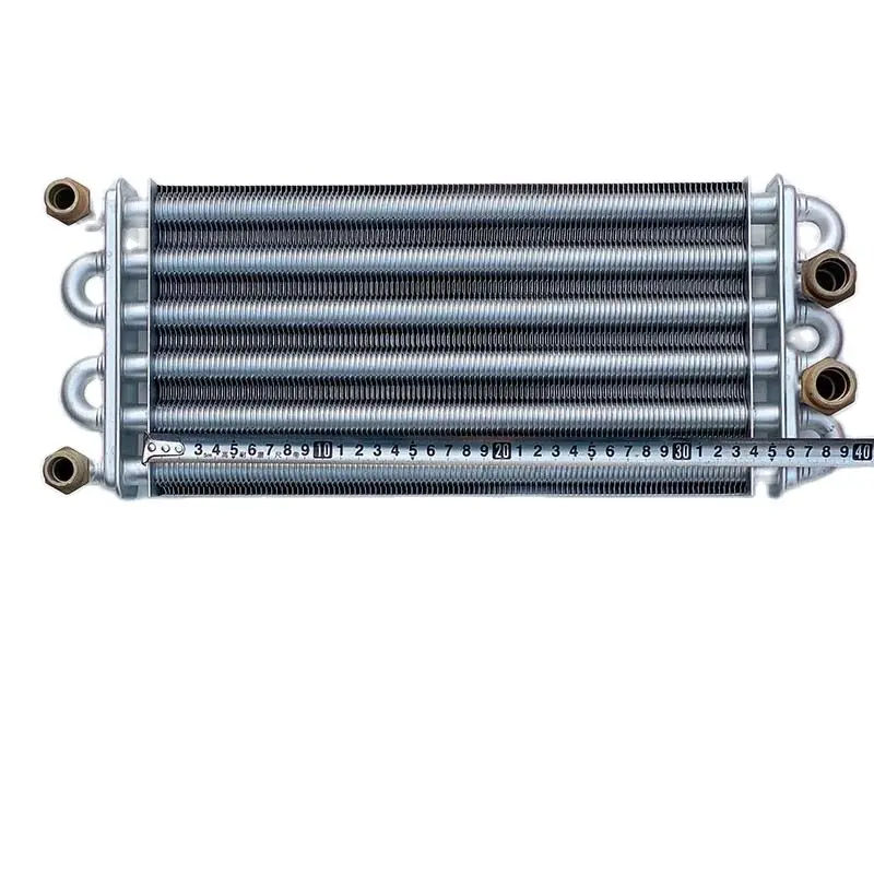 Parti Della Caldaia Dello Scaldabagno A Gas A Piastre Saldobrasate Scambiatore Di Calore A Tubo Di Rame Di Lunghezza 340Mm Per La Sostituzione Dello S