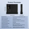 Gloss Meter 60° Glossmeter 1-200Gu, with LCD Digital Backlit and Auto Calibration for Glass Stone Tile Car USB Charging 6